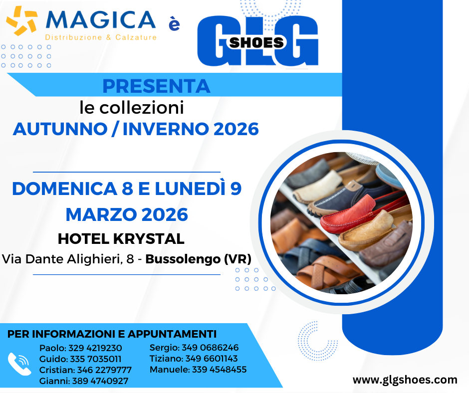 Locandina evento Glg Shoes a Bussolengo (VR)